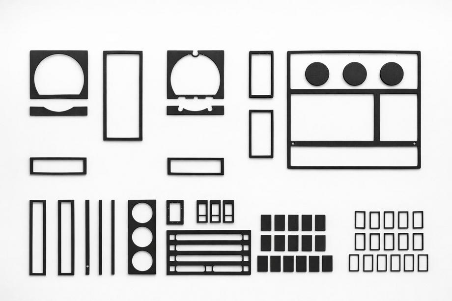 MAN F2000 1994-2001 Decoruri bord 1995-1999 (aspect aluminiu) Image