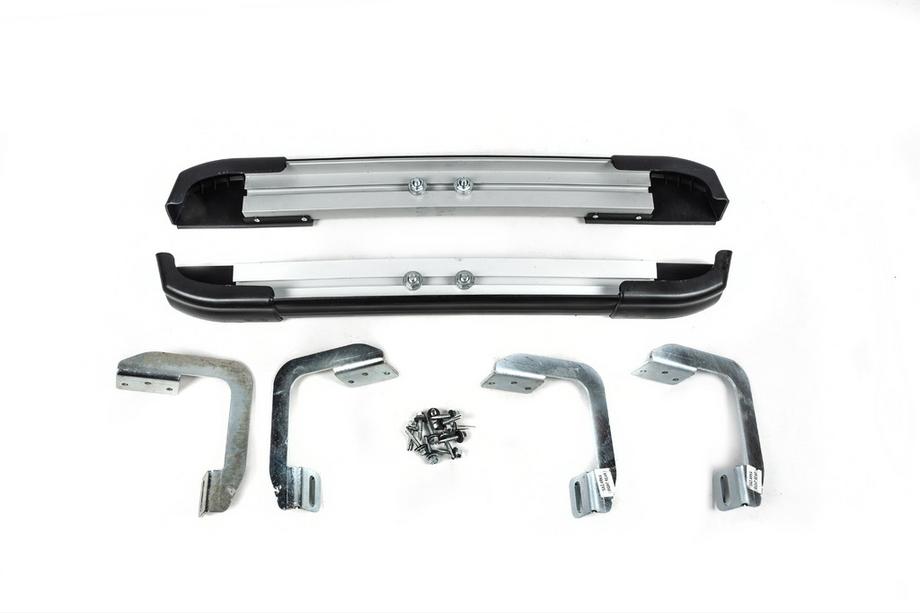 Mercedes Sprinter W906 2006–2018 Praguri Laterale DOT-Line in spatele rotii (2 buc, Aluminiu) Extra Long Foto 3