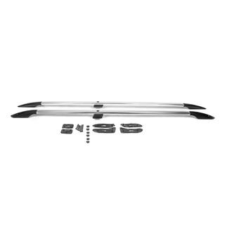 Bare longitudinale design turcesc (Crom, 2 buc) Toyota Land Cruiser 200 2007-2021 foto 2