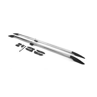 Bare longitudinale design turcesc (Crom, 2 buc) Toyota Land Cruiser 200 2007-2021 foto 1