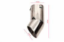 Toyota Land Cruiser Prado 150 2009-2023 Ornament toba inox foto 4