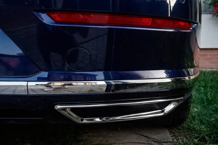 Volkswagen Arteon 2017-2025 Ornamente toba esapament (2 buc, inox) Carmos - Otel Inoxidabil Turcesc Foto 1