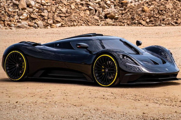 Noul Chevrolet Corvette servește ca bază pentru un supercar unic Fotografie 2