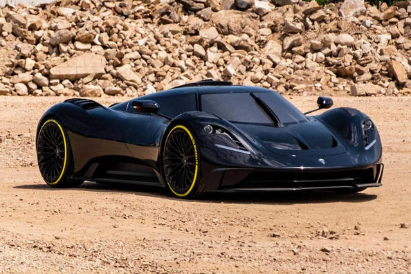 Noul Chevrolet Corvette servește ca bază pentru un supercar unic Fotografie 1