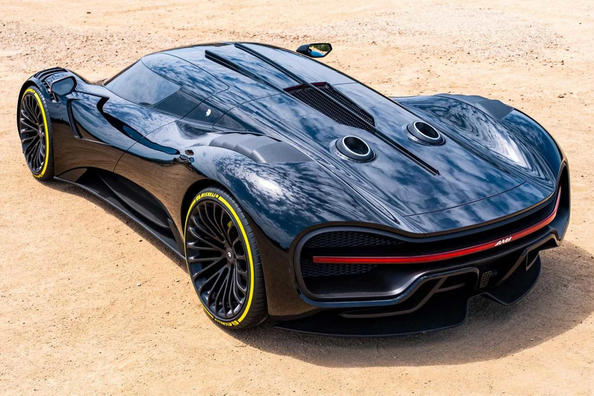 Noul Chevrolet Corvette servește ca bază pentru un supercar unic Fotografie 3