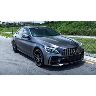 Kit caroserie cu bara spate completa (design Black Mamba C63GT) foto 3