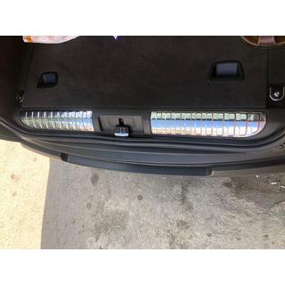 Protectie Prag Portbagaj Otel Inoxidabil Range Rover Sport 2014-2022 foto 3