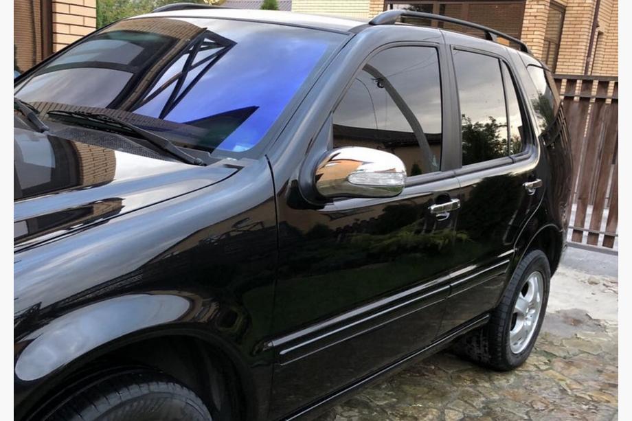 Mercedes ML W163 1997-2005 Capace Oglinzi (2 buc, Otel Inoxidabil) Image
