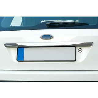Ornament cromat deasupra placutei de inmatriculare (inox) foto 4