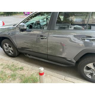 Praguri Laterale OEM V2B (2 buc, Aluminiu) Toyota Rav 4 2019–2025 foto 4