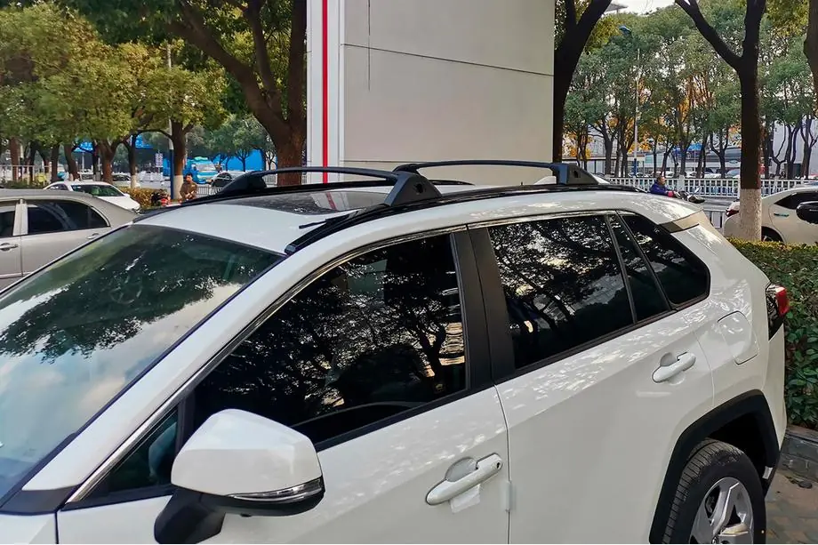 Toyota Rav 4 2019–2025 Bare transversale OEM pentru bare longitudinale integrate (2 buc) Foto 5