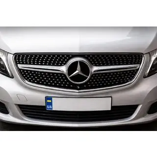 Grila Fata Diamond (2014-2019 pentru V-Class) foto 1