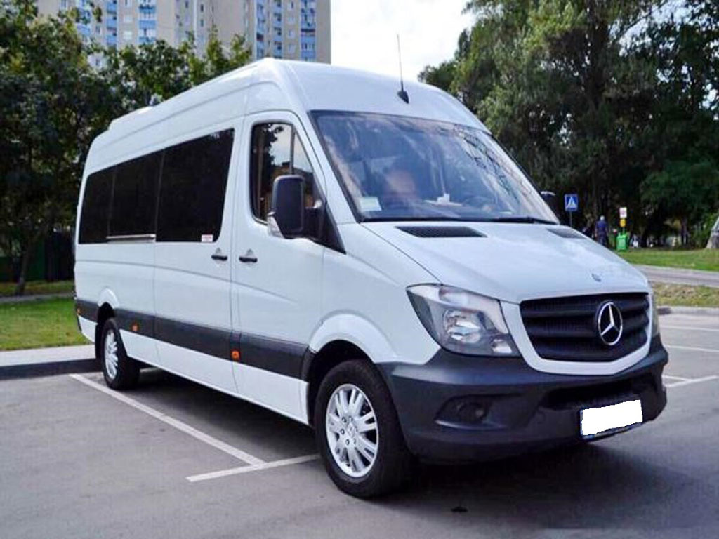 Re-echiparea vanului Sprinter într-o autoutilitară pentru pasageri
