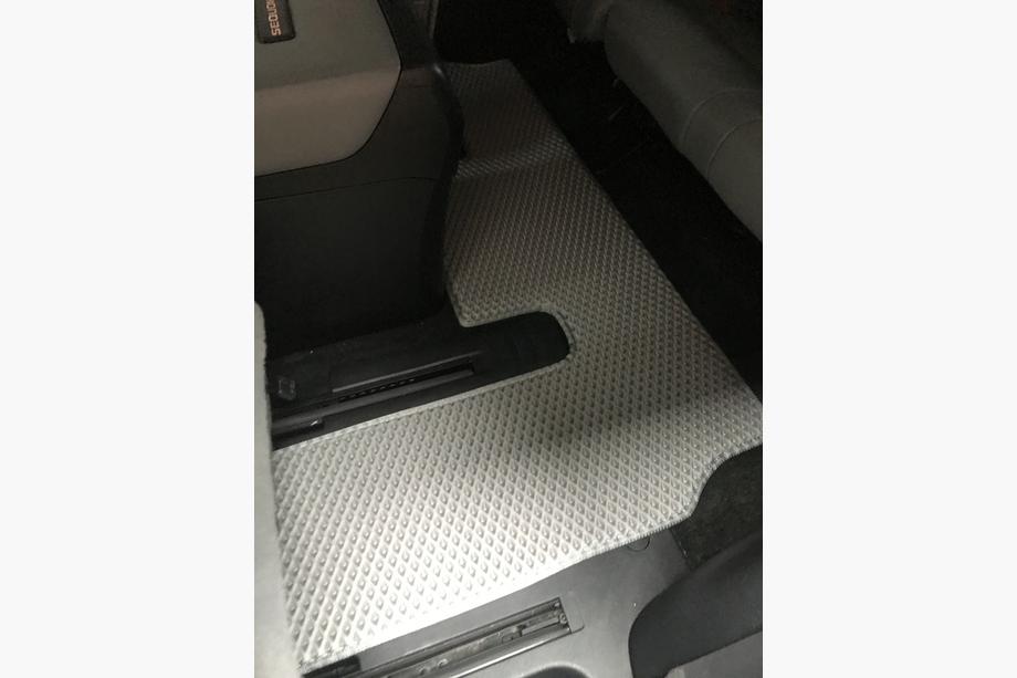 Toyota Sequoia 2007-2022 Covorase poliuretan 3 randuri (EVA, gri) Randul din mijloc - 3 locuri Foto 18