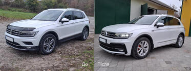 Volkswagen Tiguan 2016-2023 Set body kit R-Line (2016-2020) foto 2