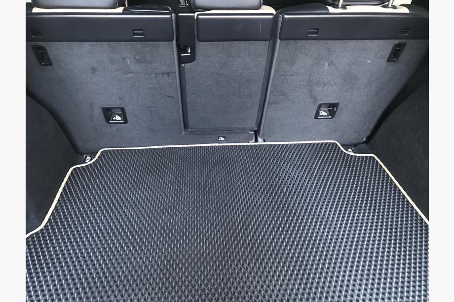 Porsche Cayenne 2010-2017 Covoras portbagaj cu subwoofer (EVA, negru) Foto 4