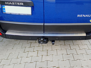 Opel Movano 2010-2021 Protectie bara spate inox foto 9