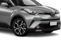 Toyota C-HR 2016-2023 Capace pentru proiectoare ceata (2 buc, inox) foto 1