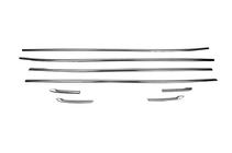 Toyota Corolla 2019- Set ornamente inferioare usa (8 buc, inox) foto 2