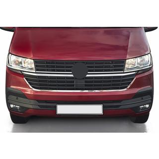 Ornament Cromat Smile pentru Grila Fata 2019+ (1 buc, Otel Inoxidabil) Volkswagen T6 2015-2024 foto 1