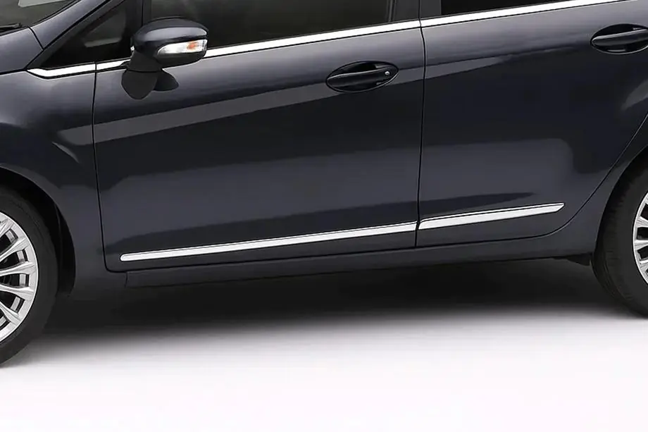 Ford Fiesta 2017- Molduri Usa Cromate (4 buc, Otel Inoxidabil) Image