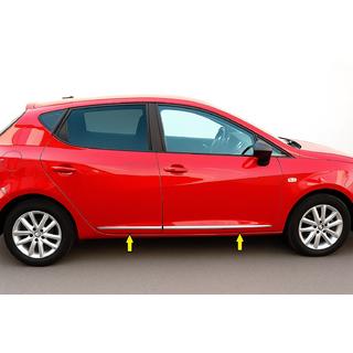 Molduri Usa Cromate (4 buc, Otel Inoxidabil) Seat Ibiza 2017- foto 1