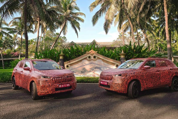 Skoda se pregătește pentru prezentarea unui nou crossover compact Kushaq Fotografie 2