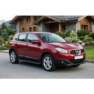 Praguri Laterale Tayga Black (2 buc, Aluminiu) foto 1