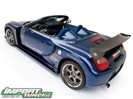 Tuning Toyota pe exemplul lui Toyota MR-S de la Apexi SUA