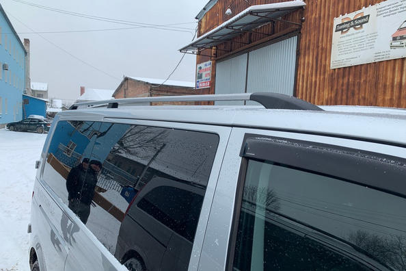 Șine de acoperiș pentru Volkswagen T6 Transporter