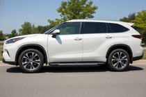 Acura MDX 2013-2020 Praguri laterale Bosphorus Grey (2 buc, aluminiu) foto 1
