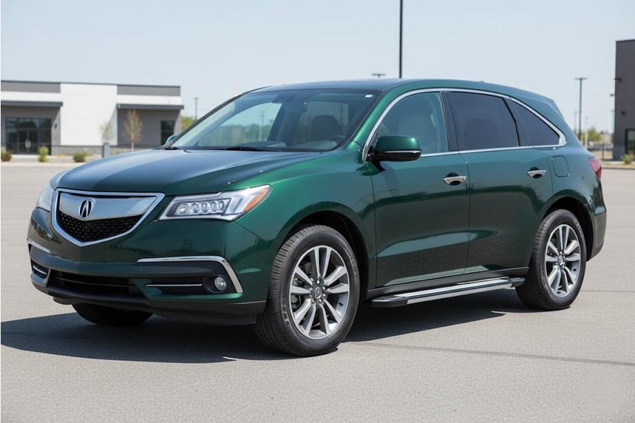 Acura MDX 2013-2020 Praguri Laterale Rainbow (2 buc, Aluminiu) Image