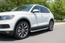 Acura MDX 2013-2020 Praguri Laterale Maydos V2 (2 buc, Aluminiu si Otel Inoxidabil) foto 1