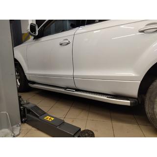 Praguri Laterale Mevsim Grey (2 buc, Aluminiu) Audi Q7 2005-2015 foto 2