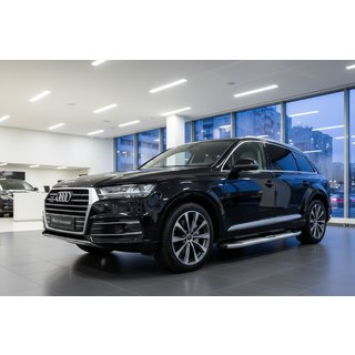 Praguri Laterale Mevsim Grey (2 buc, Aluminiu) Audi Q7 2015–2026 foto 1