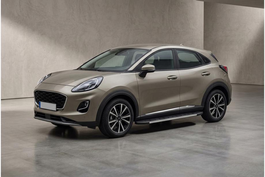 Ford Puma 2019- Praguri Laterale Duru (2 buc, Aluminiu) Image