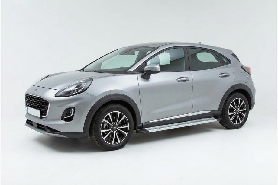 Ford Puma 2019- Praguri Laterale Maya V2 (2 buc, Aluminiu) Image