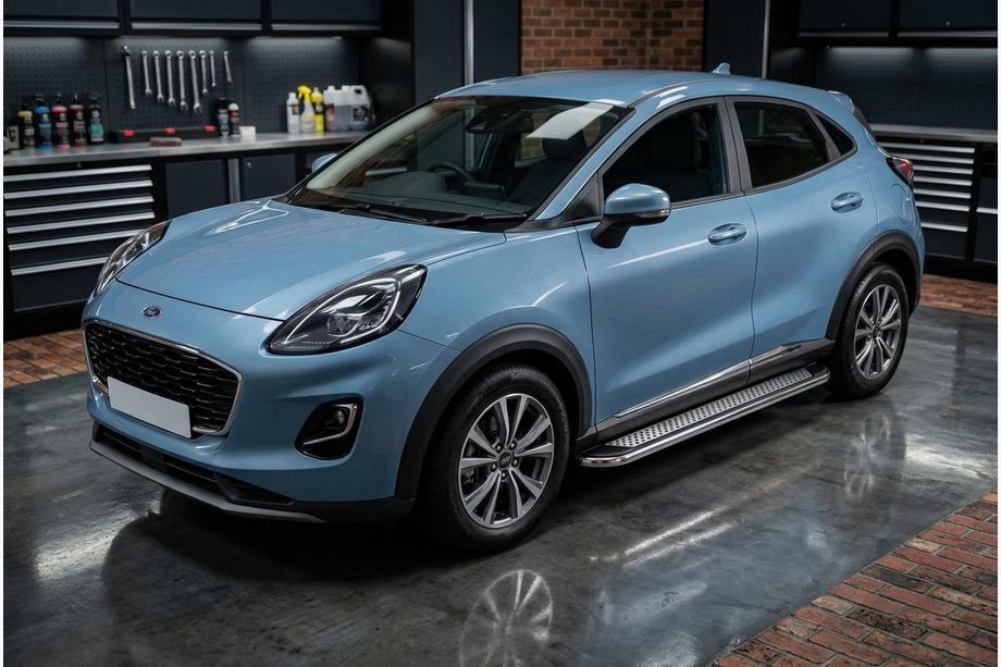 Ford Puma 2019- Praguri Laterale Maydos V2 (2 buc, Aluminiu) Image