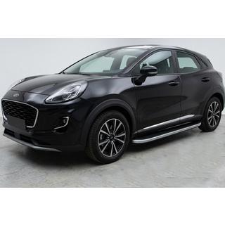 Praguri Laterale Tayga Grey (2 buc, Aluminiu) foto 1