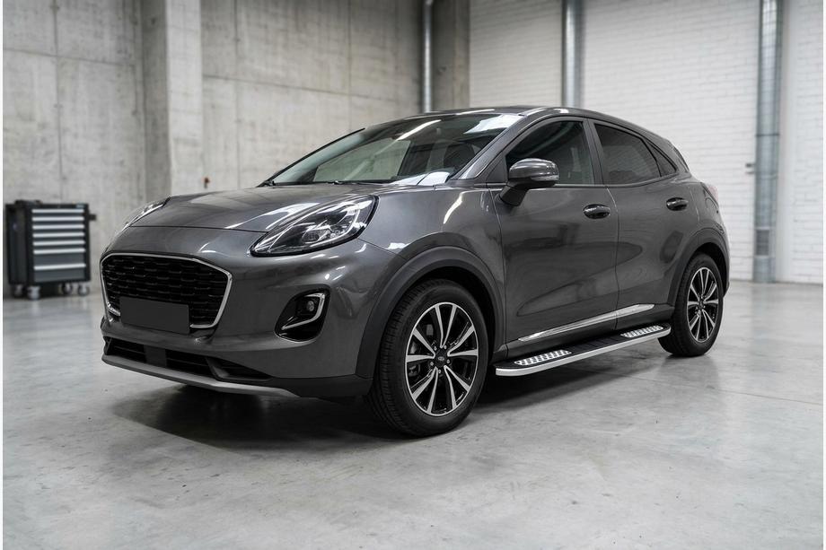 Ford Puma 2019- Praguri Laterale Tayga V2 (2 buc, Aluminiu) Image