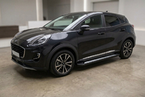 Ford Puma 2019- Praguri Laterale Vision New Black (2 buc, Aluminiu) foto 1