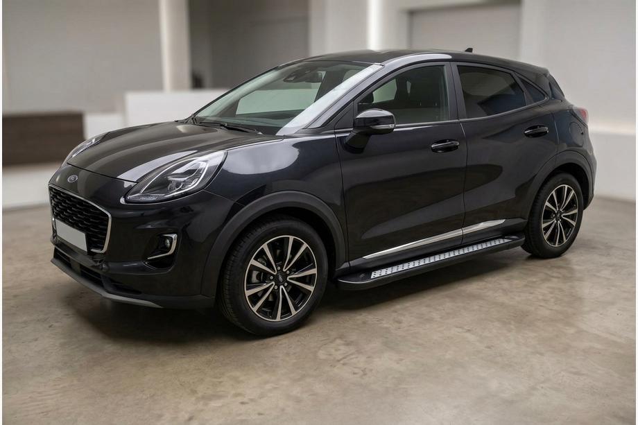 Ford Puma 2019- Praguri Laterale Vision New Black (2 buc, Aluminiu) Image