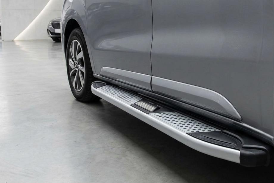 Citroen Jumpy/Dispatch 2017- Praguri Laterale Mevsim Grey (2 buc, Aluminiu) Image