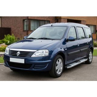 Praguri Laterale Mevsim Grey (2 buc, Aluminiu) Dacia Logan MCV 2004-2014 foto 3