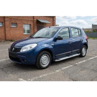 Praguri Laterale Mevsim Grey (2 buc, Aluminiu) Dacia Sandero 2007-2013 foto 1
