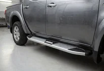 Fiat Fullback 2016- Praguri Laterale Mevsim Grey (2 buc, Aluminiu) foto 1