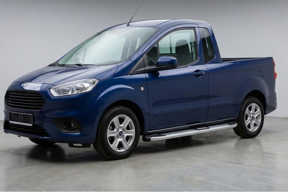 Ford Courier 2014-2023 Praguri Laterale Mevsim Grey (2 buc, Aluminiu) Foto 1