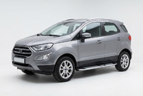 Ford Ecosport 2013-2022 Praguri Laterale Mevsim Grey (2 buc, Aluminiu) foto 1