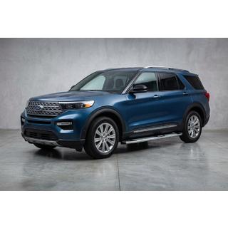 Praguri Laterale Mevsim Grey (2 buc, Aluminiu) Ford Explorer 2019- foto 1
