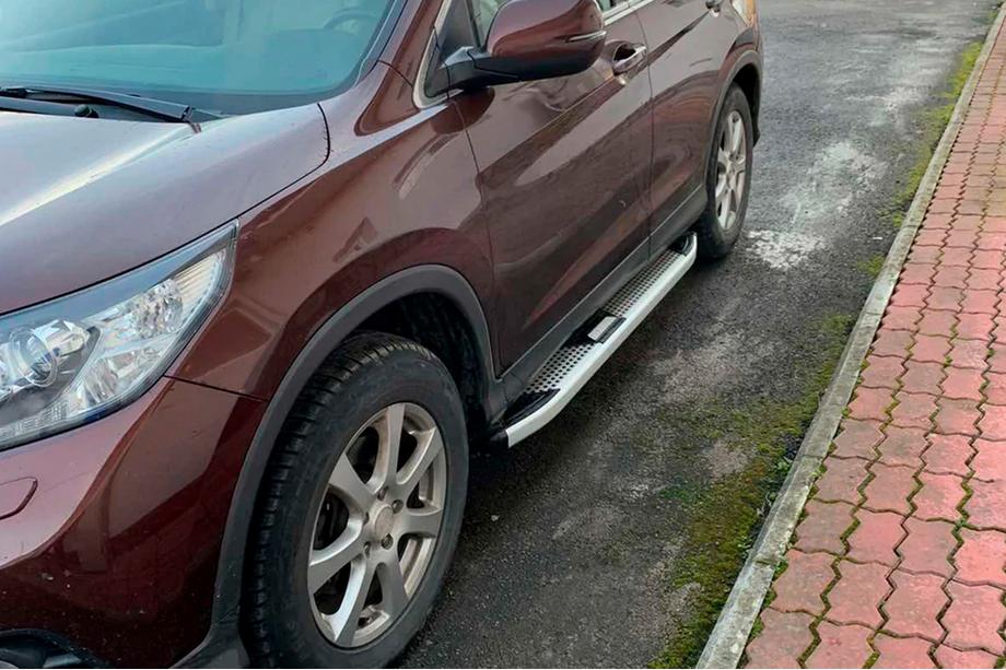 Honda CRV 2012-2016 Praguri Laterale Mevsim Grey (2 buc, Aluminiu) Foto 2